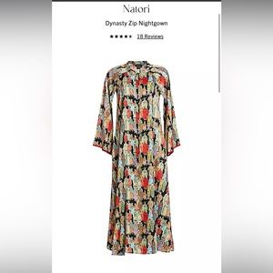 Natori Dynasty Zip Nightgown worn once